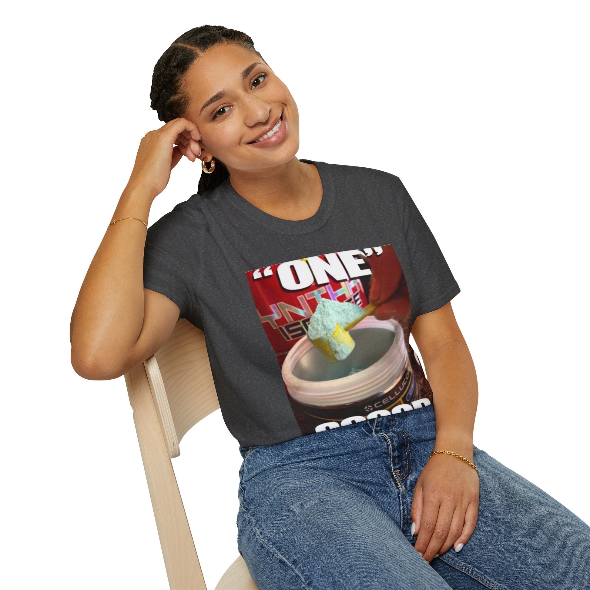 One Scoop Unisex Softstyle T-Shirt - Perfect Gift for Father's Day