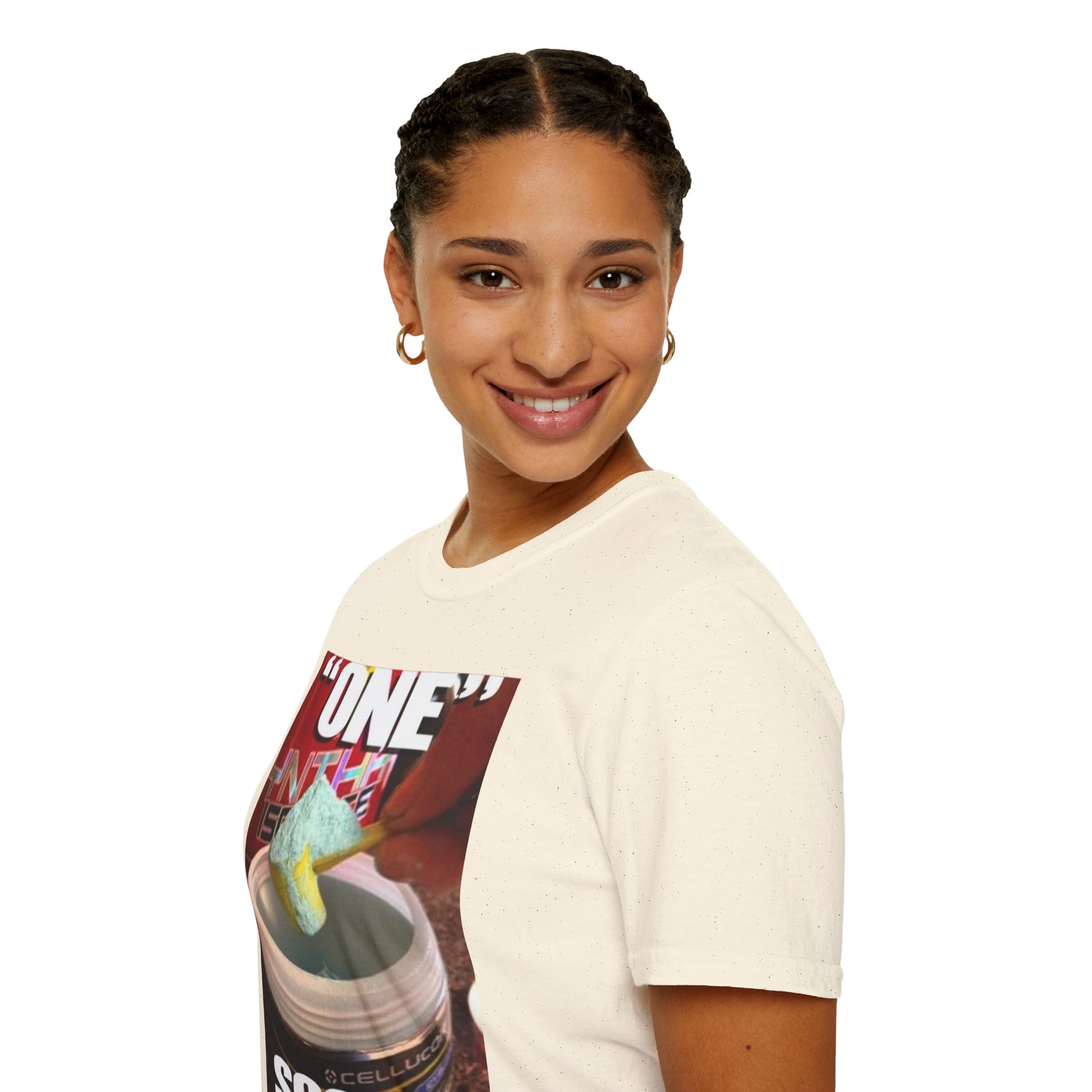 One Scoop Unisex Softstyle T-Shirt - Perfect Gift for Father's Day